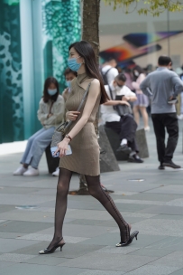 【精选街拍】Vol.2051 温婉气质针织裙 [63P-807MB]