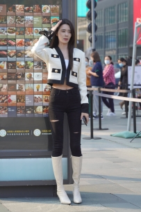 【精选街拍】Vol.3489 飒爽长靴牛仔 [172P-2.25GB]