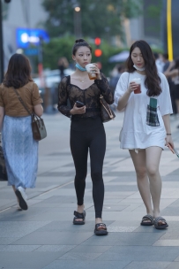 【精选街拍】Vol.2750 黑色瑜伽好身材 [99P-1.05GB]