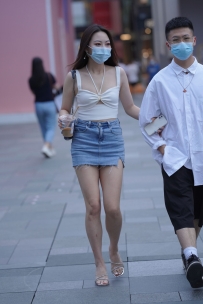 【精选街拍】Vol.3048 牛仔裙百搭显气质 [123P+1V-1.83GB]